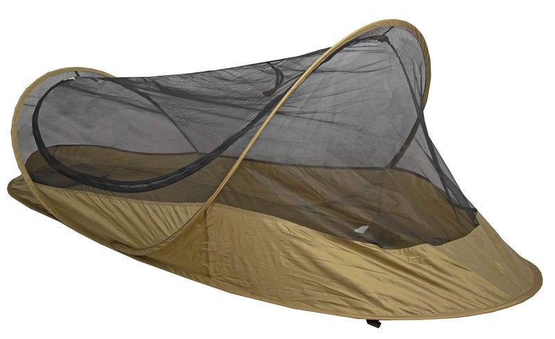 USGI Industries Bivy Tent | Lightweight Single Person Sleeping Net System for Outdoors, Camping, Survival, Hiking, Backpack | Mesh Protection (Dark Earth) - Image 2